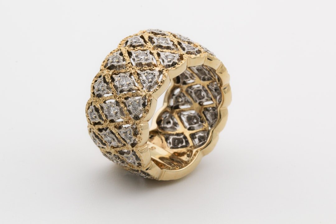 sparkling diamond ring