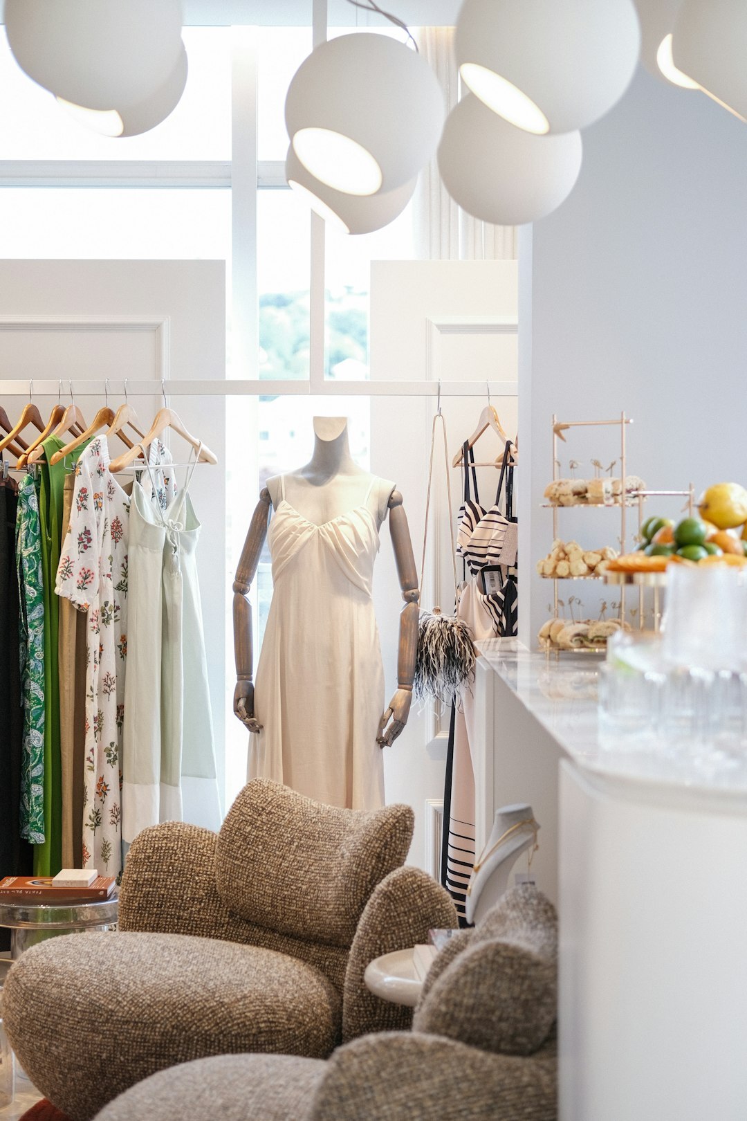 sustainable luxury store interior