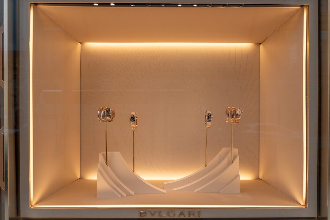 luxury brand store interior