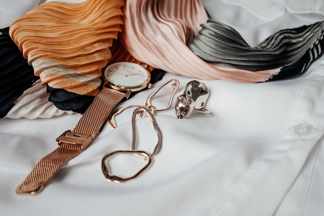 luxury accessory on elegant outfit
